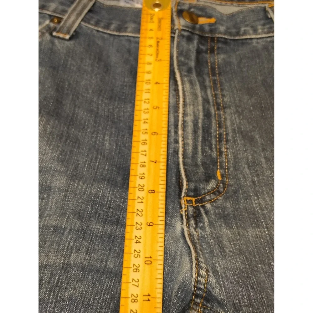 Carhartt Relaxed Fit Straight Leg Jeans Mens 38x30 Blue Denim‎ Work Pants N